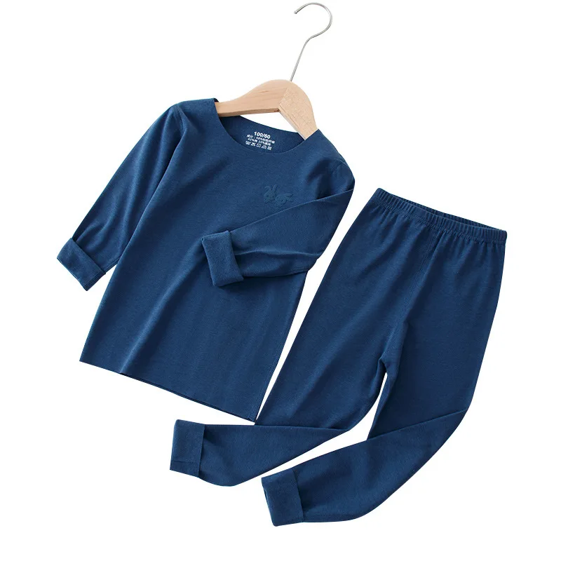 Комплект термобелья для мальчиков и девочек длинные кальсоны одежда сна