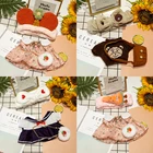 2022 3 шт. Мягкий Вязаный Свитер для бизнеса Коза лалалафан утки кавайные плюшевые игрушки одежда Рождественский подарок игрушки