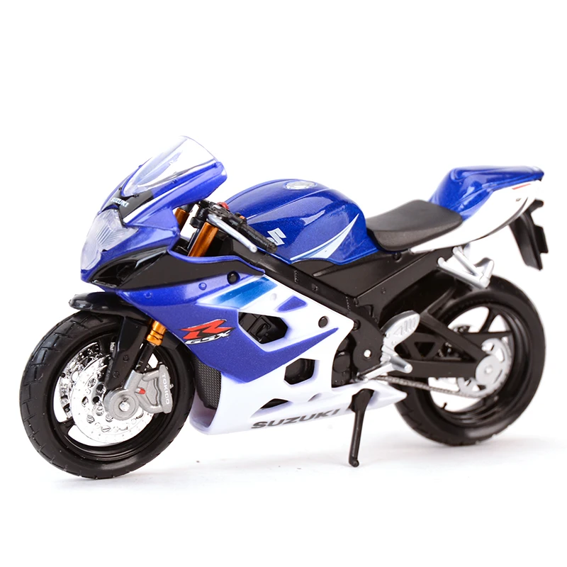 Maisto 1:18 Suzuki GSX R750 R600 R1000 1300R RM Z250 SV650S статические литые автомобили коллекционные