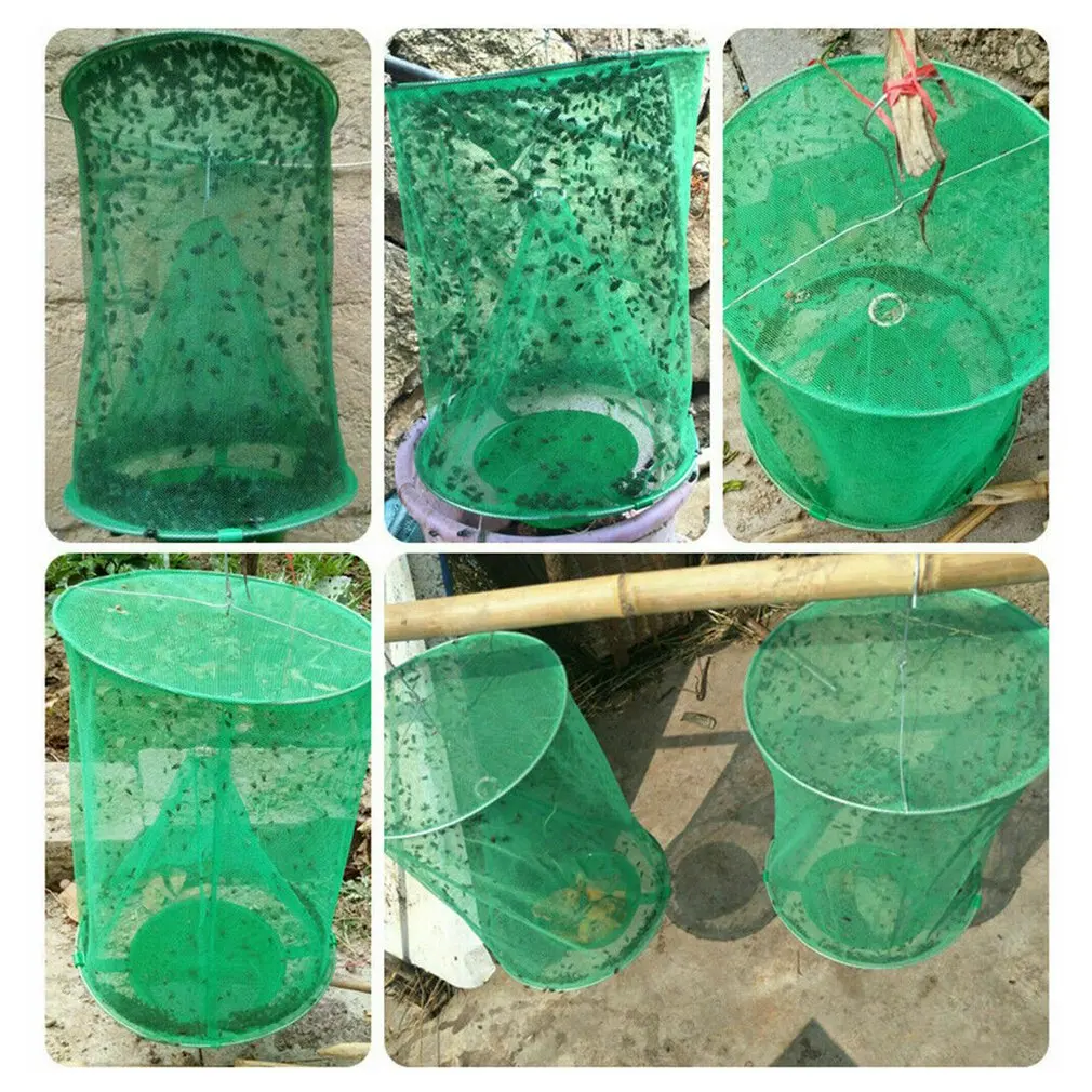 Сильный захват подвесная ловушка для мух артефакты клетки уничтожения Убийца