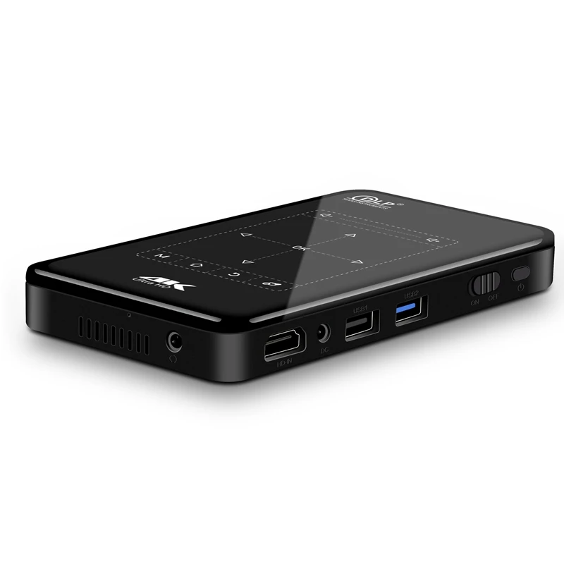 Беспроводной проектор для телефона 1080P 4K Full HD Android Wi Fi BT4.1 1 ГБ/2 ГБ 8 ГБ/16 ГБ/32