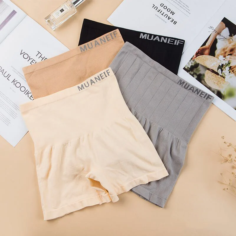 Шорты с высокой талией для девочек шорты безопасности подростков женское нижнее