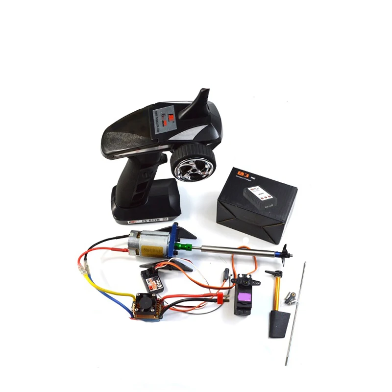 1 комплект DIY модель лодки запчасти 550 двигатель полный питания включает