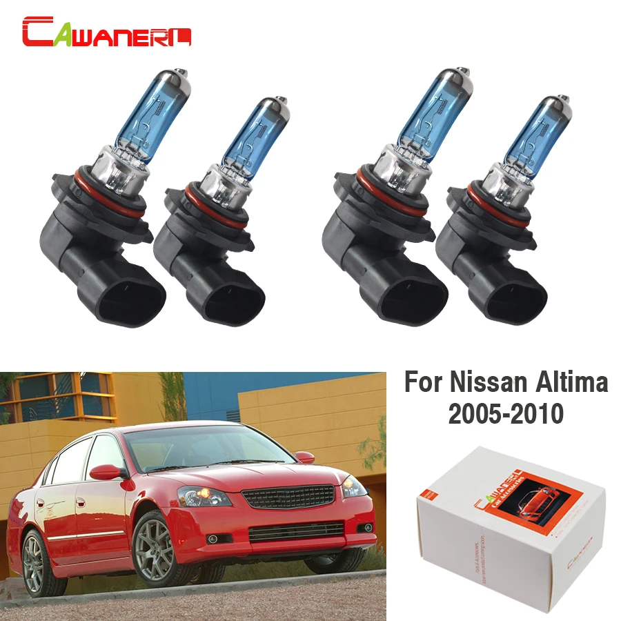 Cawanerl 4X100W 9005 & 9006 галогенная лампа Автомобильный источник светильник