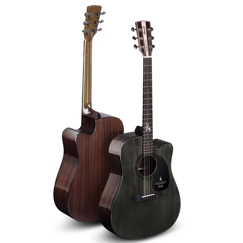 41 дюйм гитара 40 дюймов Акустическая Пикап Ретро электрическая коробка верхняя