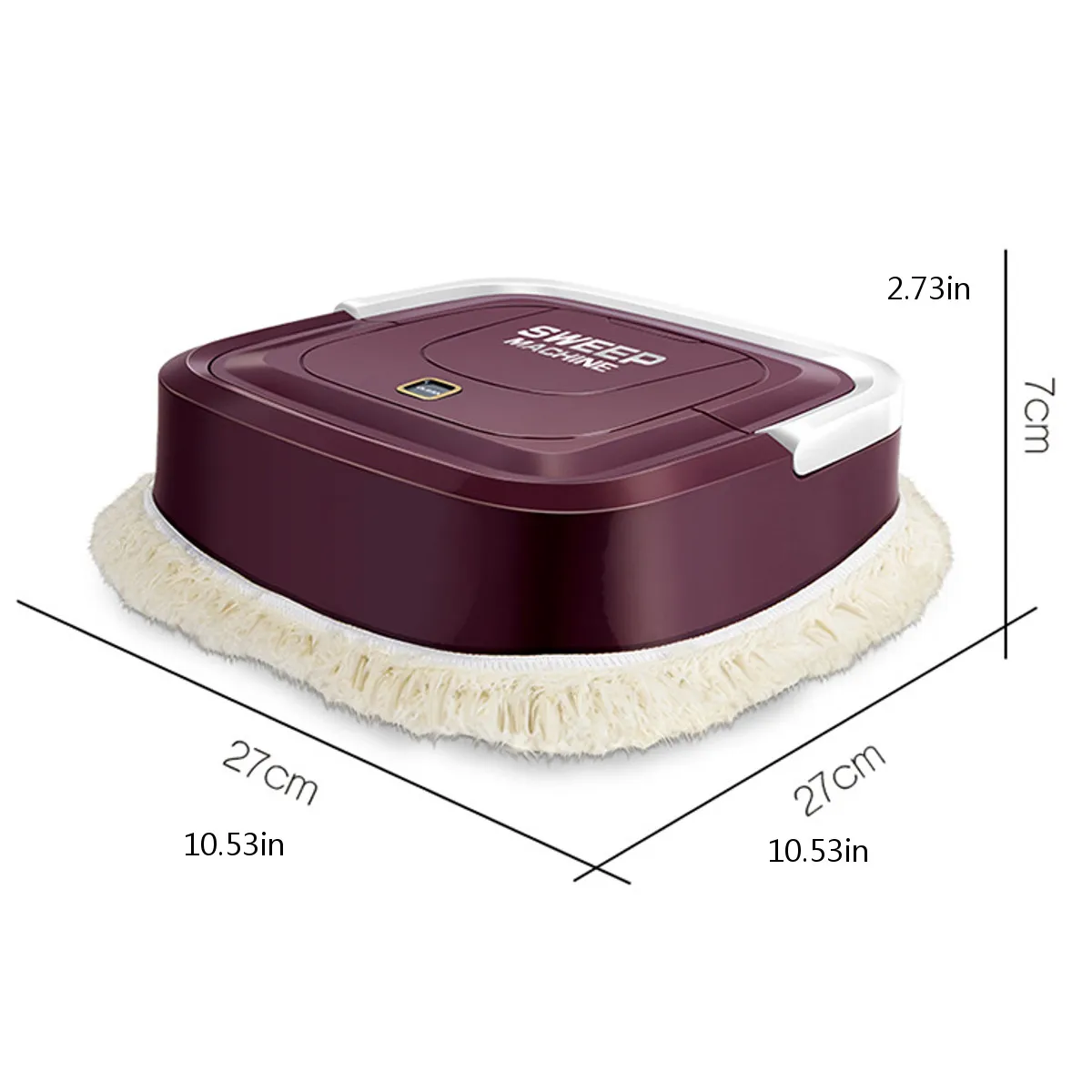 

Rechargeable Automatic Smart Robot Vacuum Cleaner Floor Electric Mop Machine Sweeper For Home Electric Vacuum Cleaners