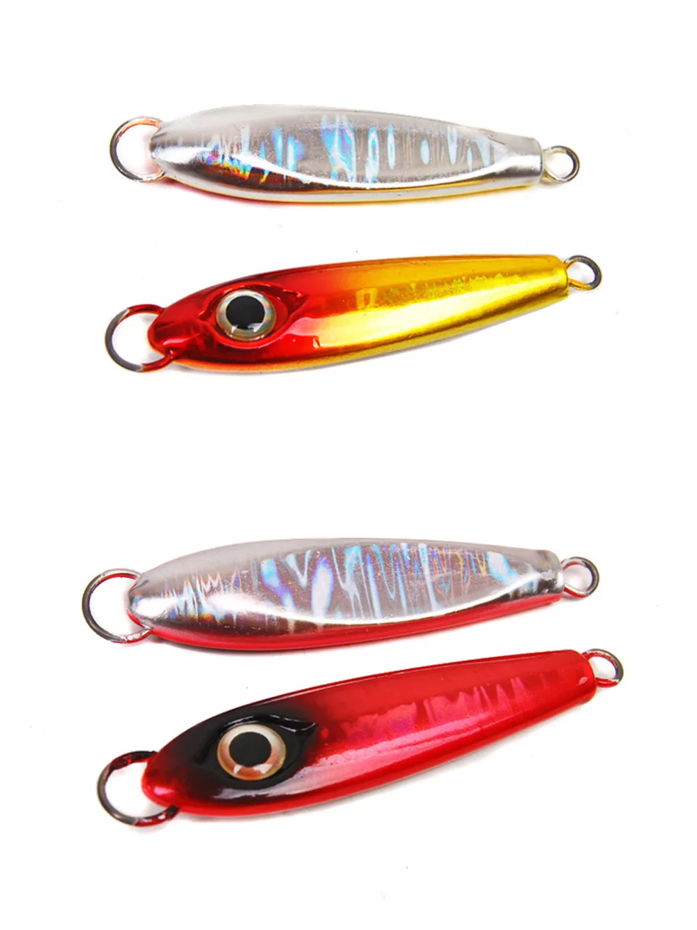 5 шт. светящаяся медленная джигггинг металлическая джиг глубоководная Ночная