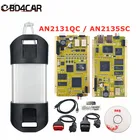 Полный чип CYPRESS AN2131QC AN2135SC для Renault Can Clip V213, 4 подарка, сканер OBD2 CAN CLIP для автомобильного Диагностического Интерфейса Renault