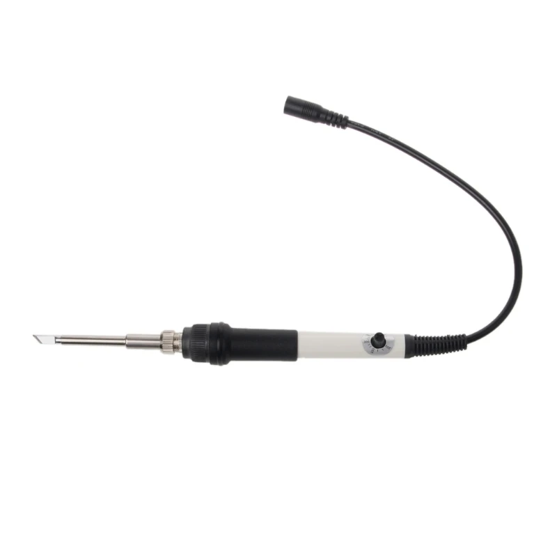 

T12 DC 12-24V 75W Mini Electric Soldering Iron Adjustable Temperature+Tip