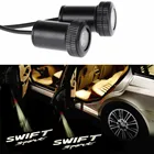 2 шт., светодиодный лазерный проектор для двери автомобиля Suzuki Swift Jimny