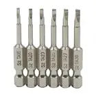 Набор Магнитных треугольных отверток S2, 6 шт., сталь 14 дюйма, шестигранный хвостовик