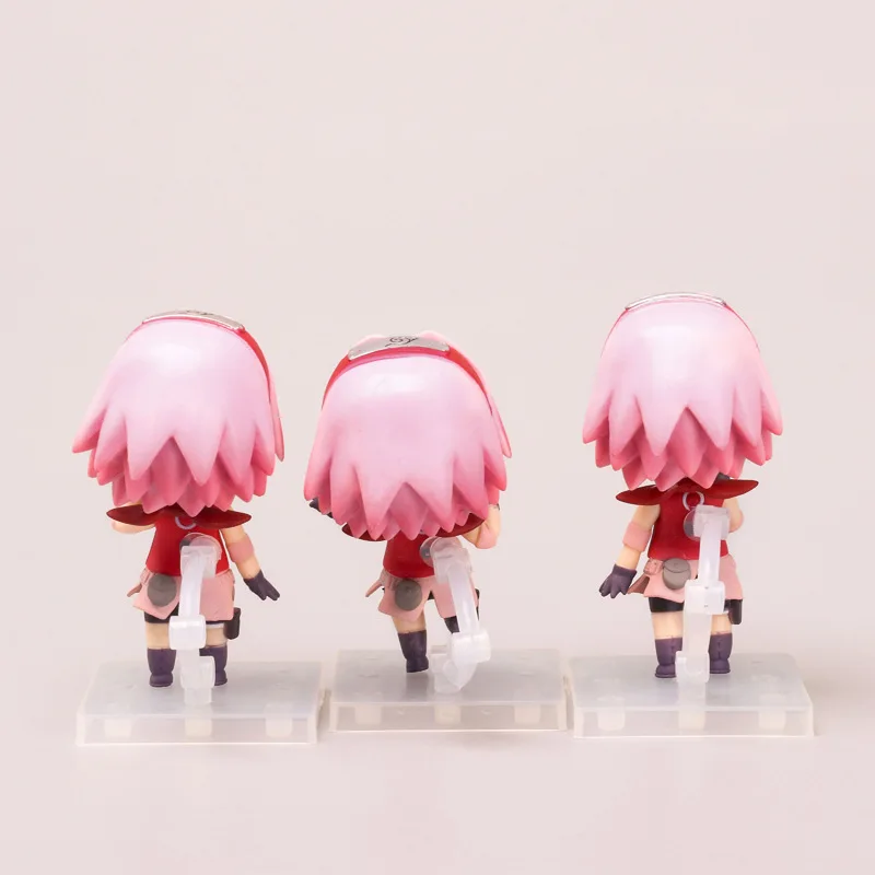 3 шт./компл. экшн-фигурки из аниме Наруто Haruno Sakura милые фигурки детские игрушки