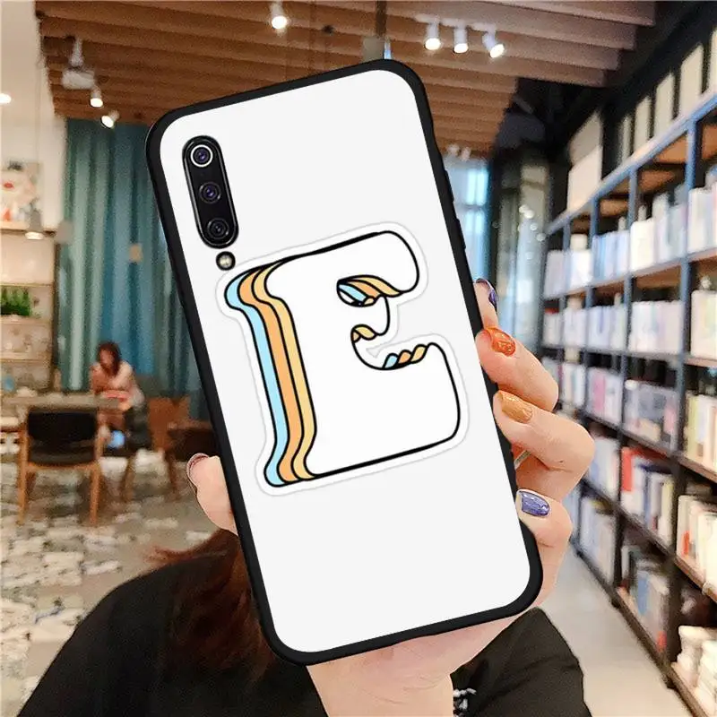 

Cute Letters Phone Case For Xiaomi Redmi 7 9t 9se k20 mi8 max3 lite 9 note 8 9s 10 pro
