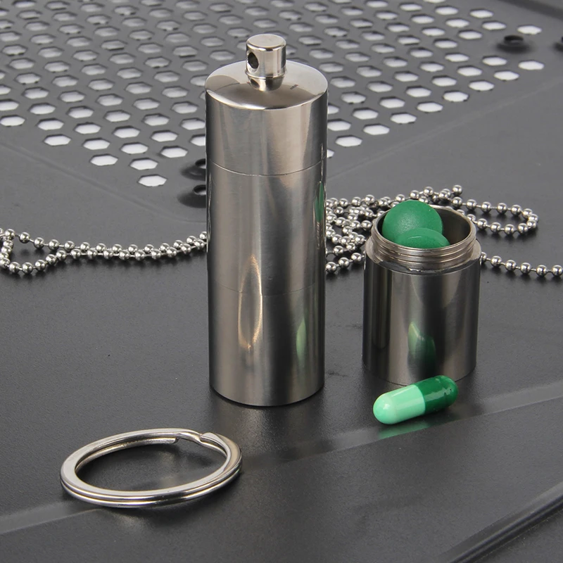 Rover Camel Titanium Водонепроницаемый Экологичный контейнер для таблеток наружного