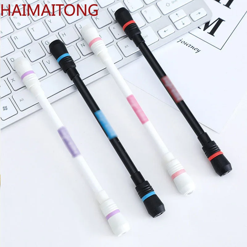 

Creative Erasable Gel Pen 0.5mm Funny Rotating Pen Spinning Gaming Pens for Kids Students Writing Toys Kawaii Stationery Pen