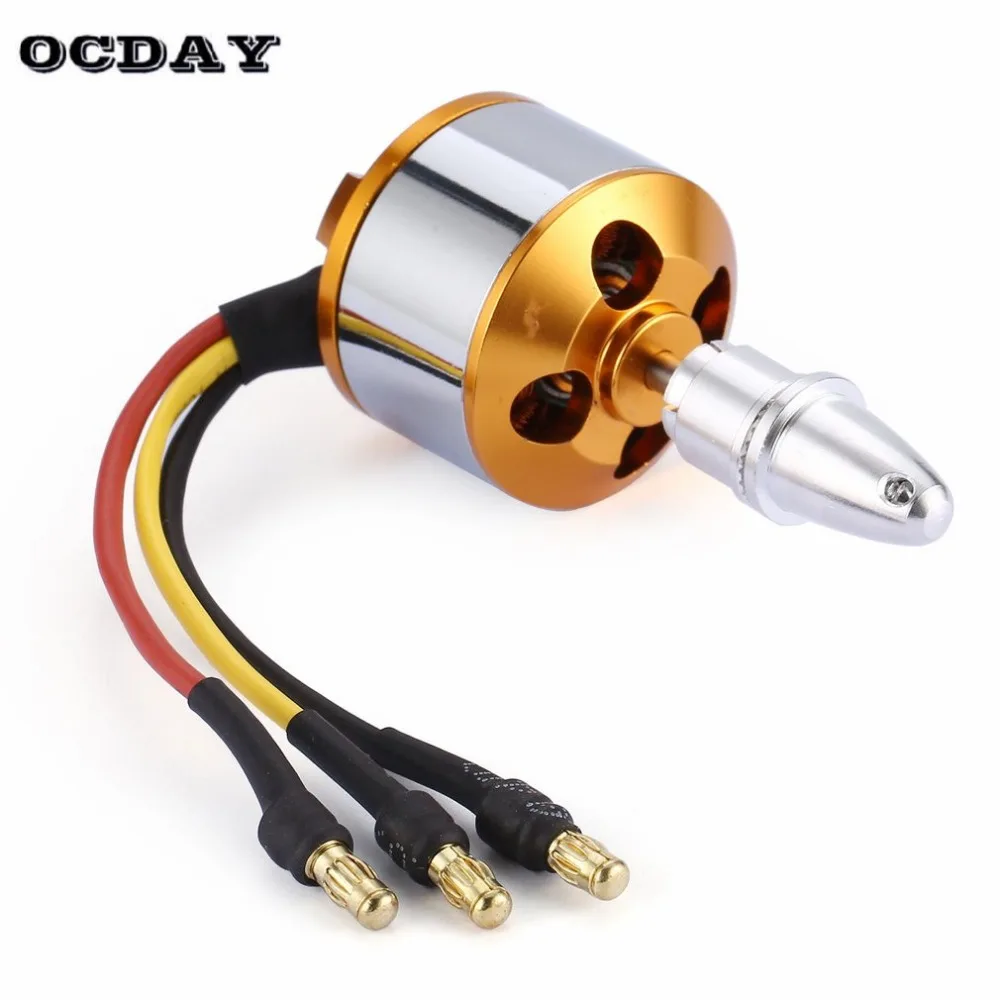 Бесколлекторный двигатель DXW A2212 1800кв/2200кв/2450кв 2-4S Outrunner для RC FPV неподвижное крыло