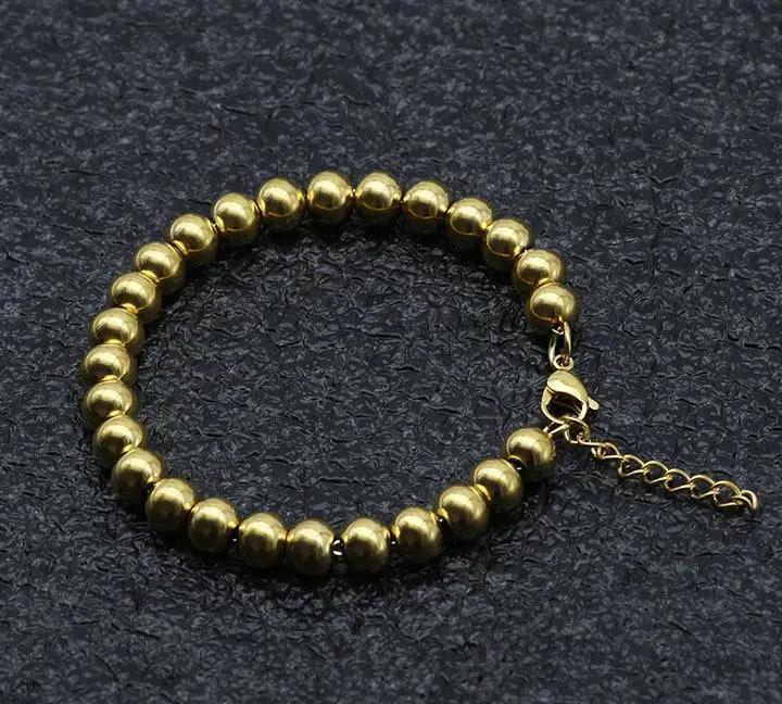 SOMMAR плавучие шармы 18KGP Позолоченные 6 мм 19 5 + см браслеты Переводные бусины дружбы