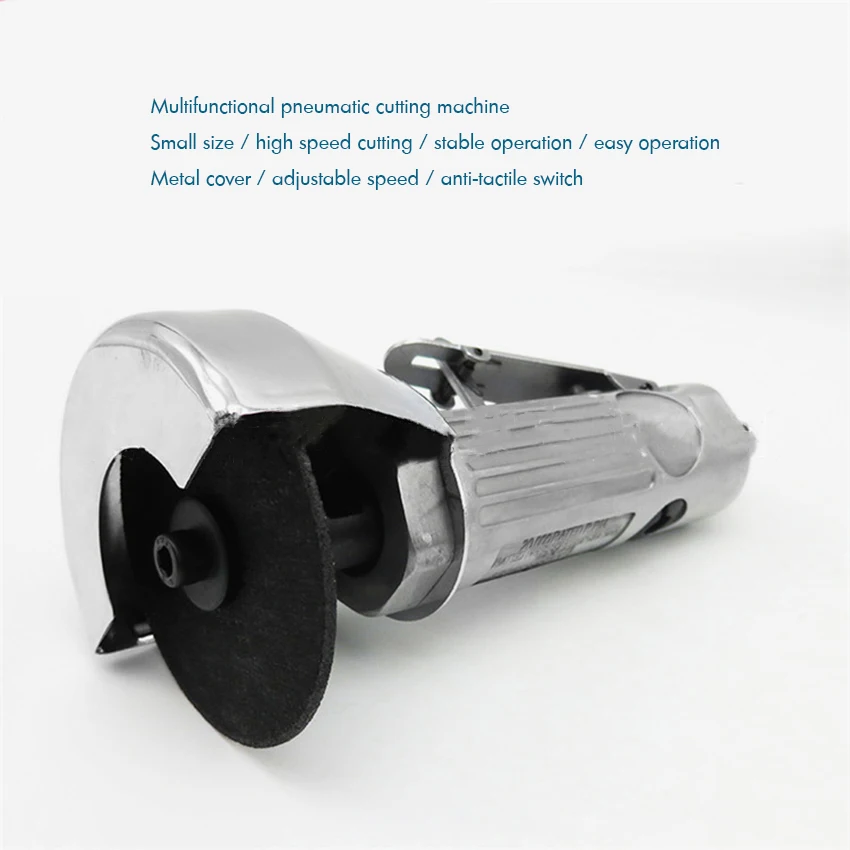 

Высокоскоростной воздушный отрезной инструмент, 3 "режущий диск, 25000 об/мин, 1/4" воздухозаборник, регулируемая скорость пневматической резки
