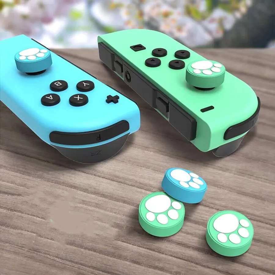 Колпачки для джойстика Nintendo Switch Joy-Con Thum аналоговые силиконовые колпачки NintendoSwitch