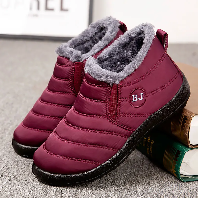 Мужские зимние ботинки 2021 модная повседневная обувь мужские теплые плюшевые