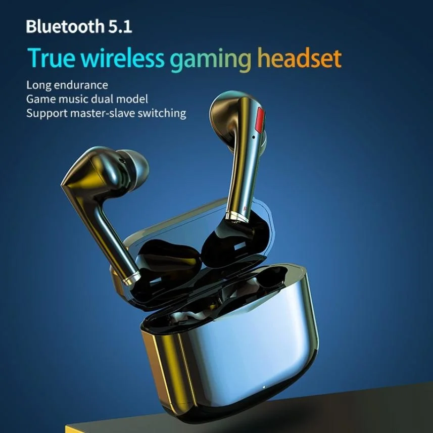 

KINGSTAR TWS Wireless Earphones Gaming Headset HIFI Stereo Bass Earbuds In-Ear Sport Bluetooth 5.1 Headphones With Microphone