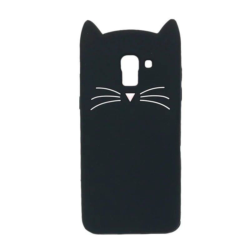 Silicone Case For Samsung Galaxy J4 J6 J8 2018 Case J600 J400F 3D Cartoon Cute Cases For Samsung J6+ J4 Plus Cover Coque Fundas
