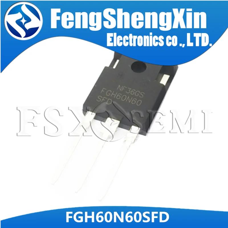 5 шт./лот FGH60N60SFD FGH60N60 60N60 IGBT 600V 120A 378W TO 247|igbt 600v|igbt 60n6012 v |