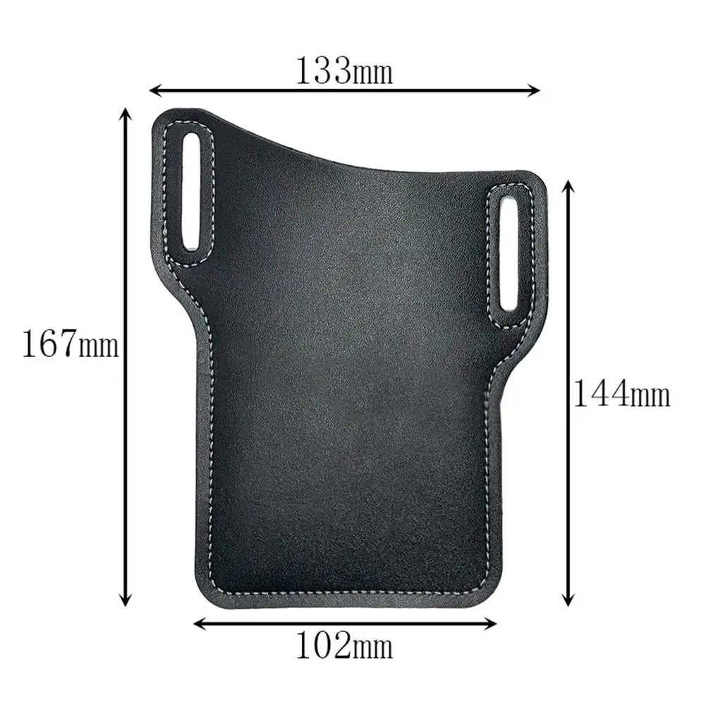 Мужской чехол для сотового телефона петля на пояс поясная сумка реквизит кожаный