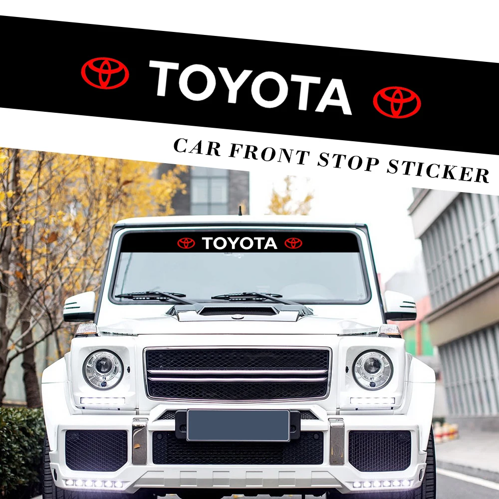 1 шт автомобильные передние и задние наклейки на ветровое стекло для защиты от