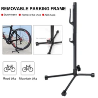 aluminum bicycle stand floor metal bike repair stand parking detachable road bike indoor garage storage maintenance holder rack