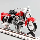 Винтажные модели моделей автомобилей мотоциклов в масштабе 118 Maisto 1958 FLH Duo Glide bike Panhead low rider, сувенирный подарок