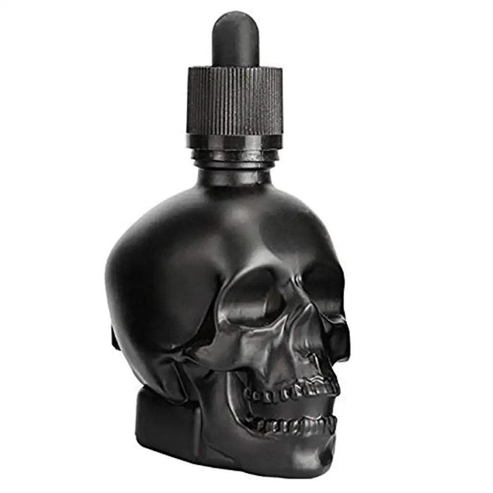 RASABOX-Стеклянный Череп бутылки с капельницы для глаз эфирных масел колоний