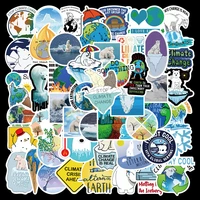 50pcs climate change weather graffiti stickers for motorcycles helmet luggage skateboards aesthetic decals sticker children toys