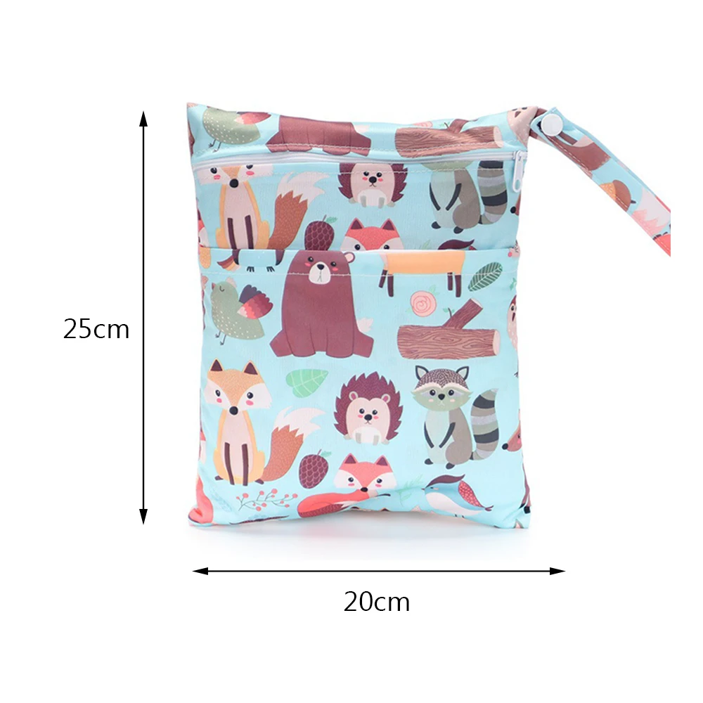 Водонепроницаемая многоразовая дорожная сумка для влажных гигиенических