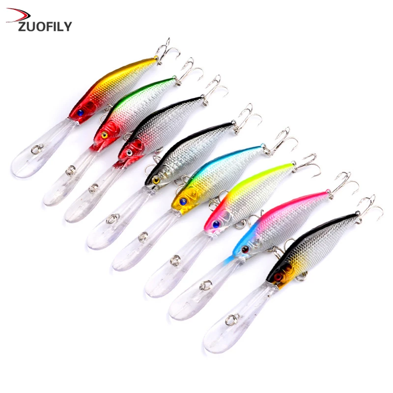 Гольян кренкбейт Тонущая жесткая рыболовная приманка среднего размера для