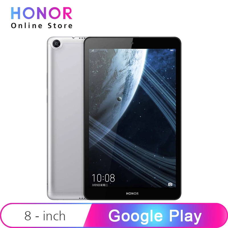 Google Play Honor Pad 5 " 32 ГБ/64 Гб планшет Android 9 5100 мАч батарея Kirin 710 Восьмиядерный 1200x1920 FHD ips экран OTG