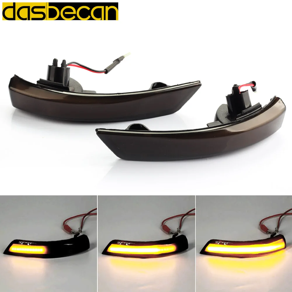 Автомобисветильник поворотный сигнал Dasbecan динамичессветодиодный Светодиодная