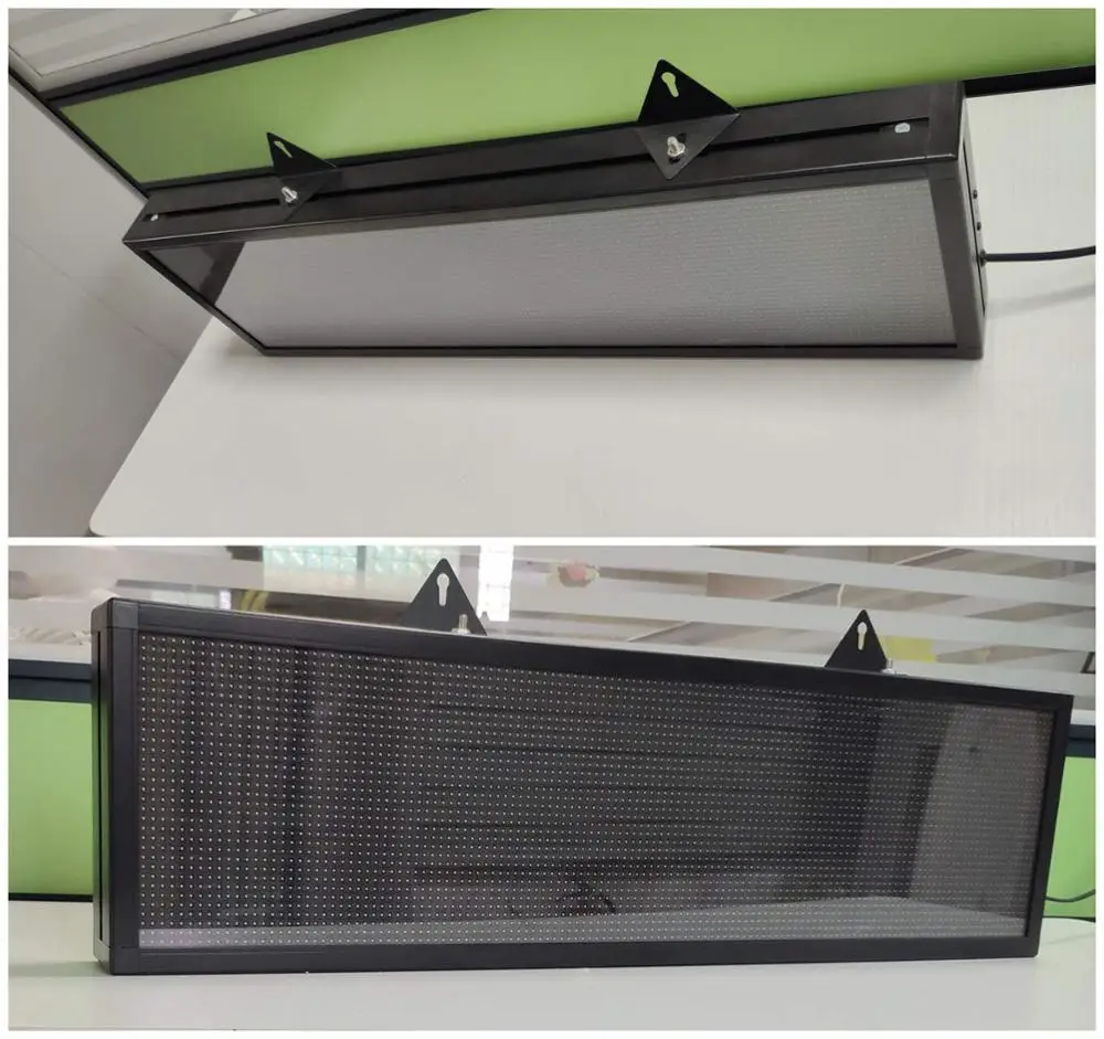 RGB полноцветный P5 комнатный светодиодный знак сообщения движущаяся прокрутка