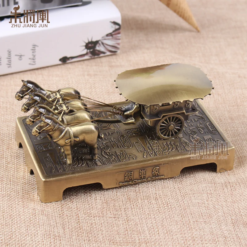 

Украшение для автомобиля «уорриоры из терракотовой меди», отличительный туристический сувенир Xi'an в китайском стиле, отличные подарки за р...