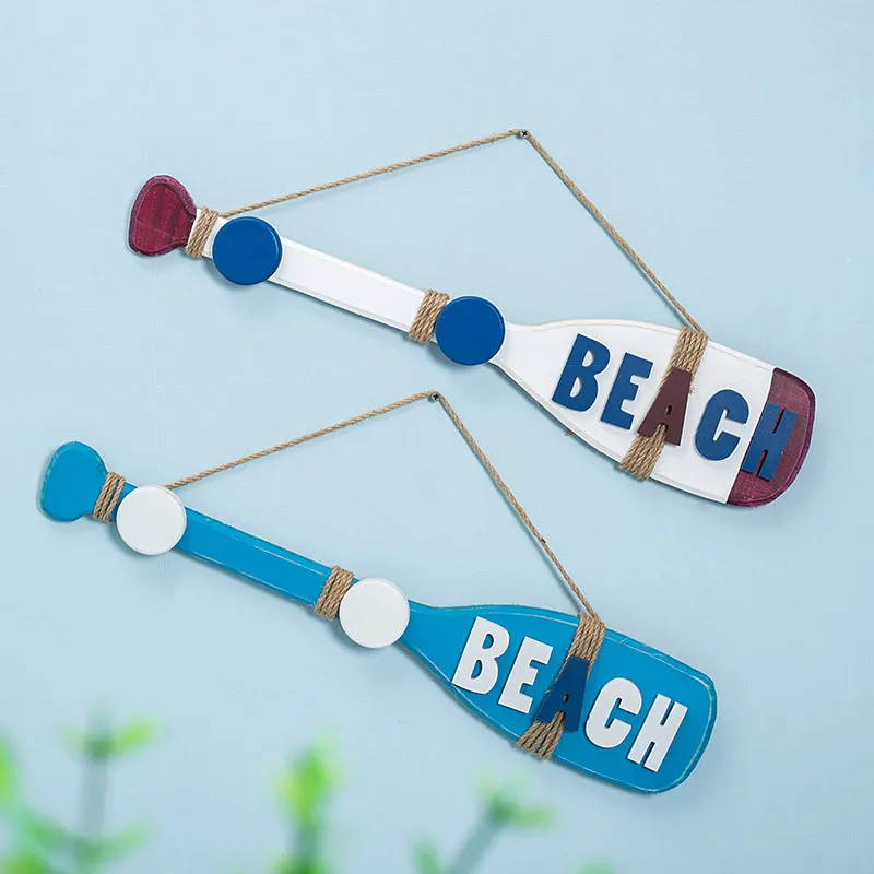 

62cm American retro Mediterranean style oar hook creative home decoration studio props coat hook