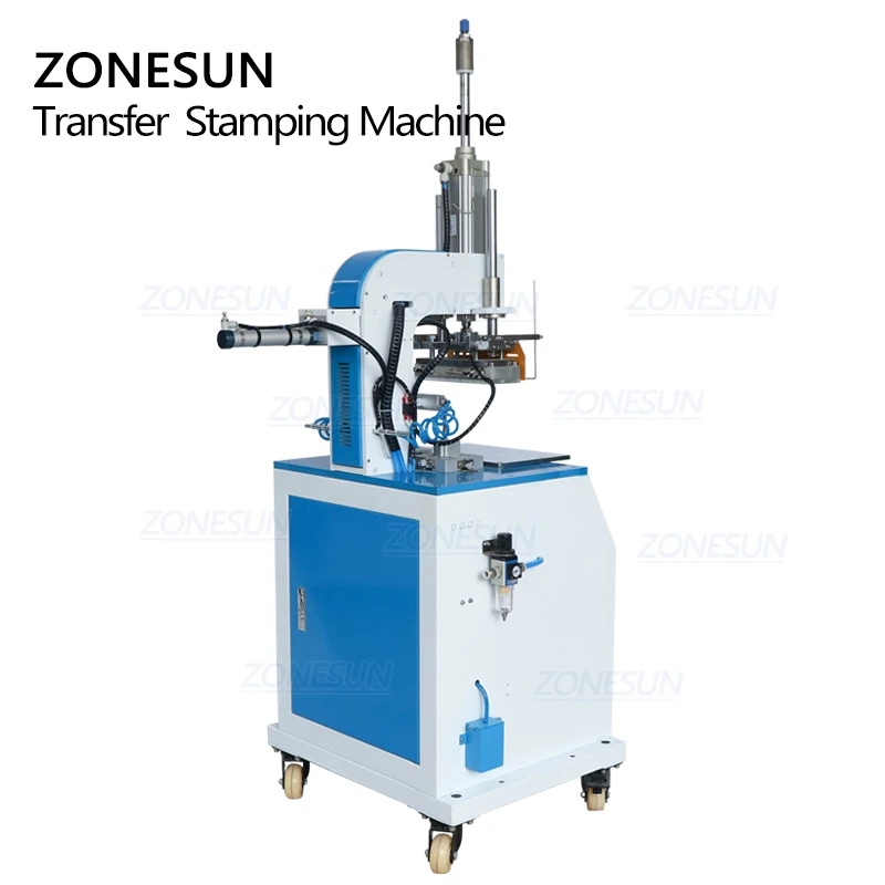 ZONESUN ZY-HTP-C 70*70 мм автомат для штамповки кожаного логотипа формовочная машина