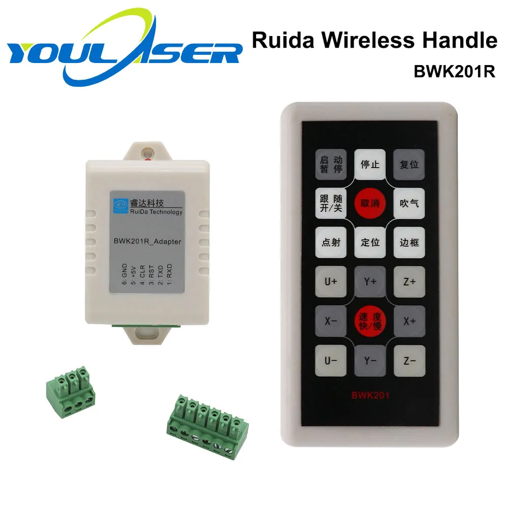Беспроводная Рабочая ручка Ruida для лазерного контроллера RDC6442G RDC6442S Co2|Контроллер
