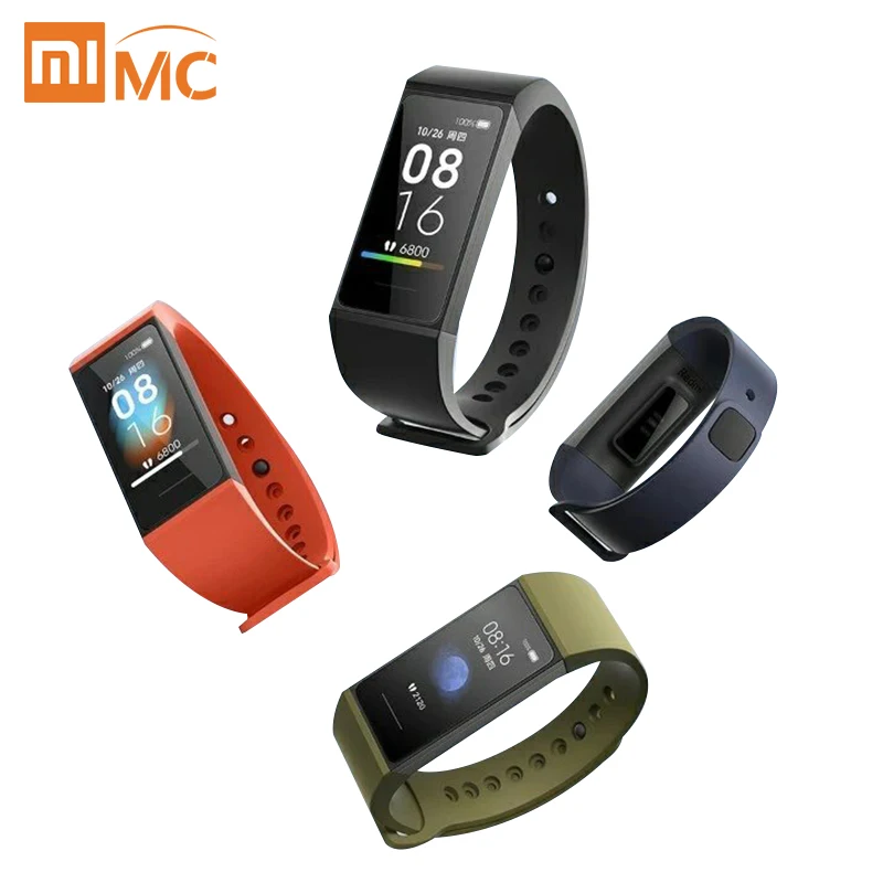 Смарт-браслет Xiaomi Redmi Band фитнес-браслет с большим цветным экраном 1 08 дюйма и