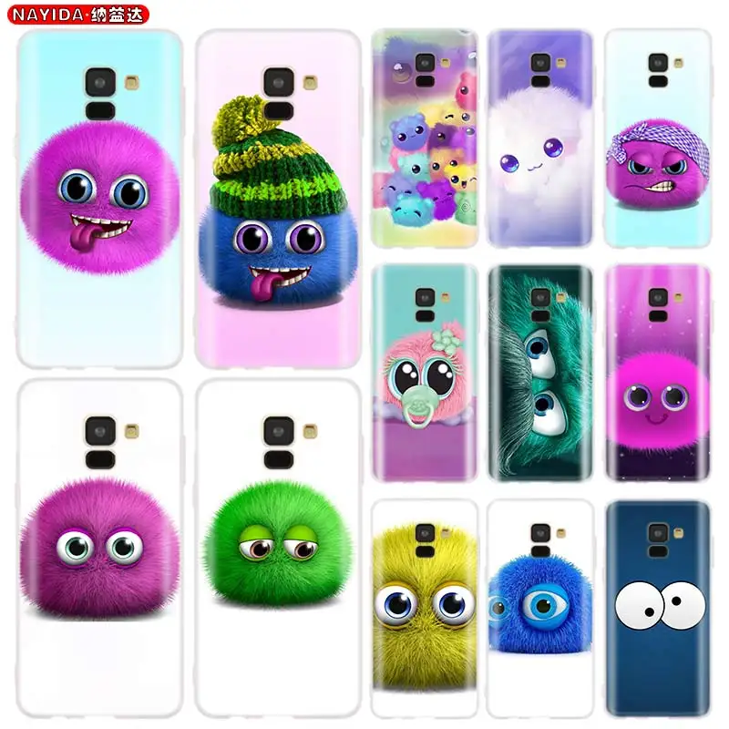 

Soft Silicone Case For Samsung A8 A6 Plus 2018 2017 2016 A10 A30 A40 A50 A60 A70 A80 A90 A7 A5 monsters cute