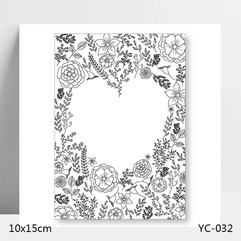 

Love memorial Transparent Silicone Stamps/Seal for DIY Scrapbooking/Photo Album Decorative Card Making Clear Stamps Supplies