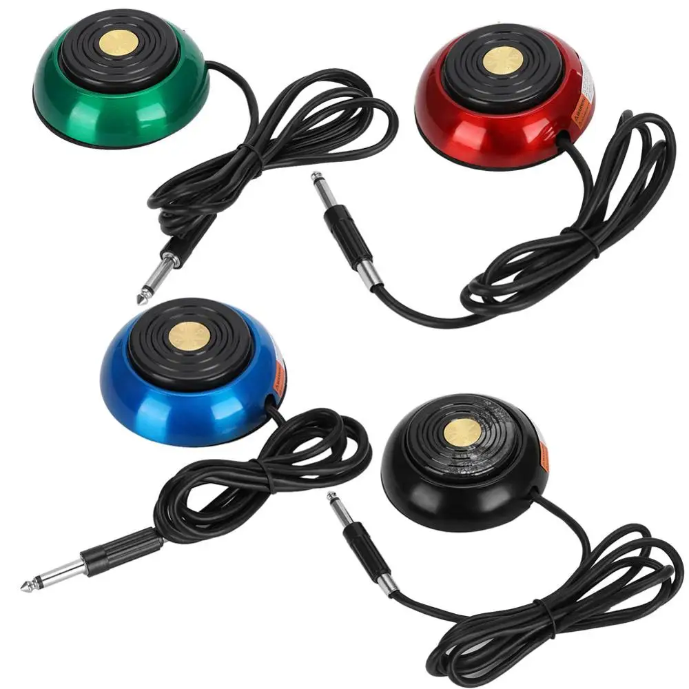 

High Grade Alloy Tattoo Power Foot Pedal Controller Non-Slip Design Tattoos Machine Gun Shader Accessories Pedal Switch Supplies