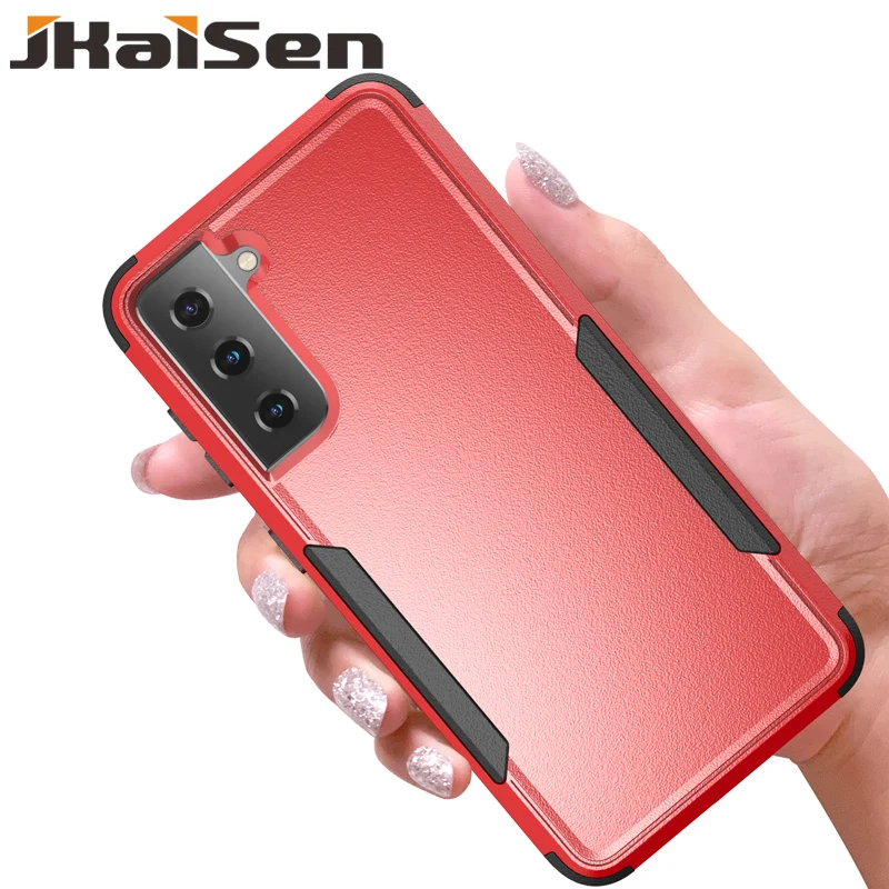 

JKaiSen Strong Anti-Fall Phone Case For Samsung Galaxy S21 S30 S21Plus S30Plus S21Ultra Shockproof Cushioning Protective Cover