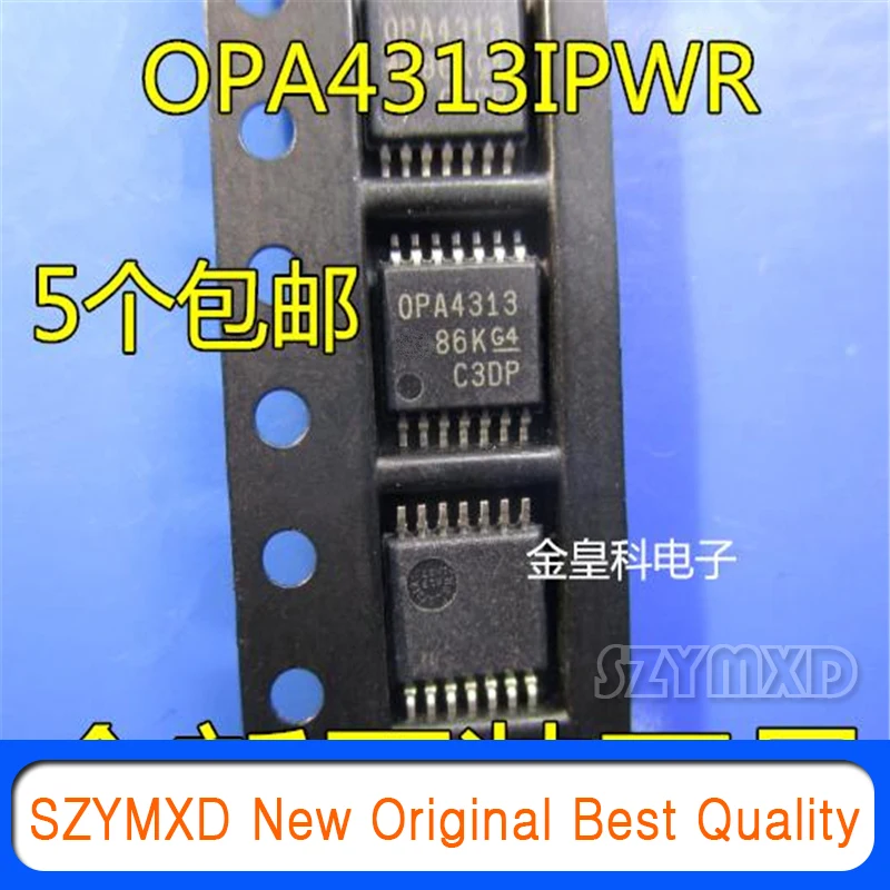 

5 шт./лот новый оригинальный OPA4313IPWR OPA4313IPW OPA4313 TSSOP14 op amp в наличии