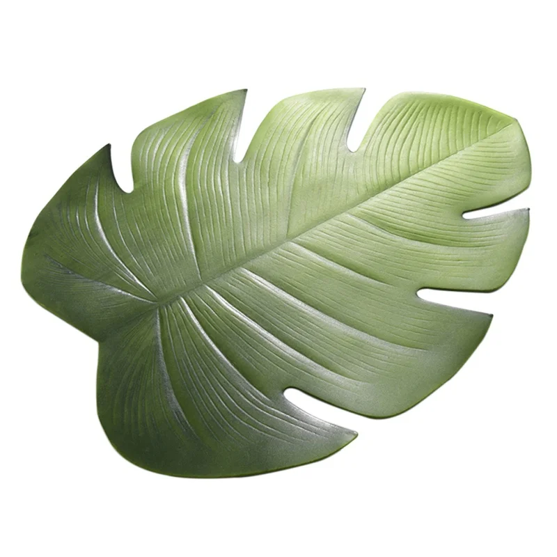 Черепаха салфетка под тарелку с лиственным рисунком Рождественский орнамент