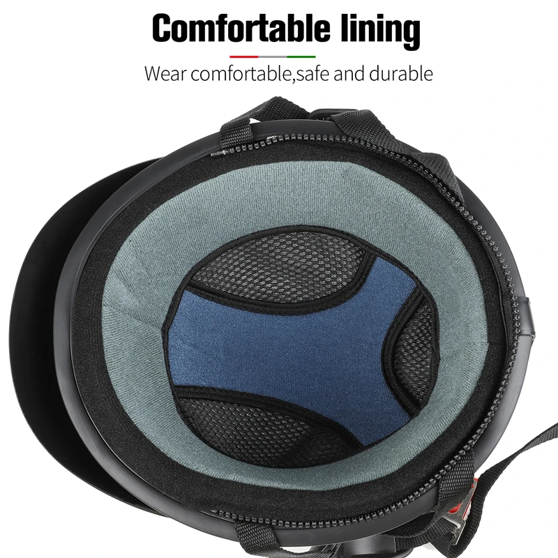 Велосипедный шлем открытое половинное лицо с очками Женский для дорожного